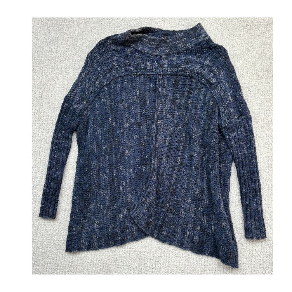 Free People Women's Blue Long Sleeve Sweater Size XS #49312